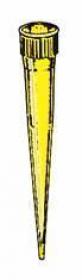 Ρύγχη κίτρινα (0-200μl) για Eppendorf (28052)